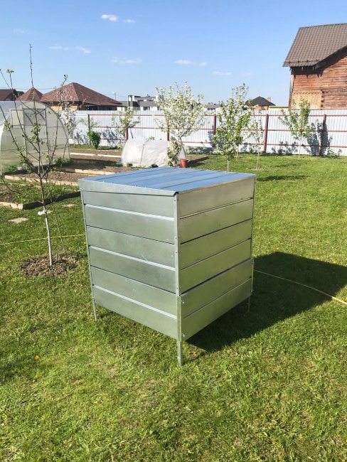 Компостер оцинкованный 0.8х0.8х1.06 в Чебоксарах